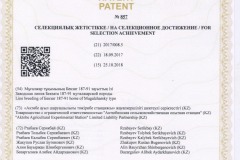 Патент-на-завод-линию-Бекзата-мугалж-породы25.10.2018-001-min